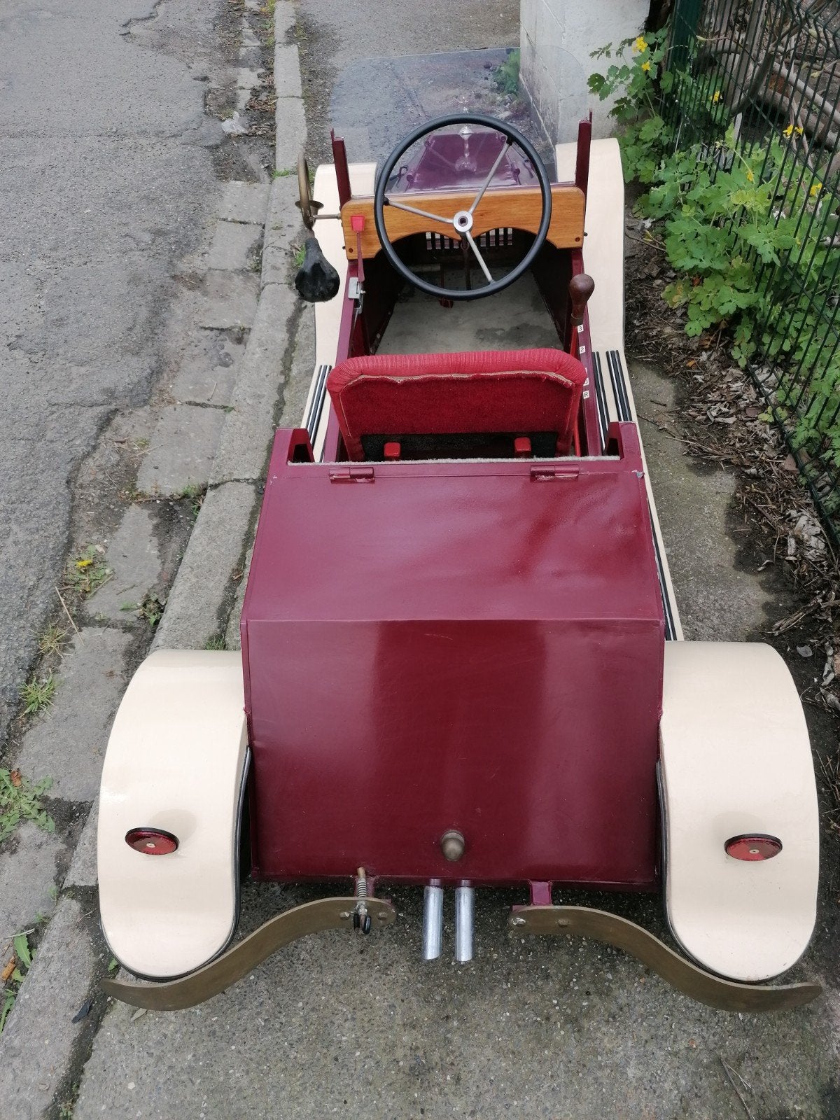 voiture pour enfants à moteur, Enlèvement