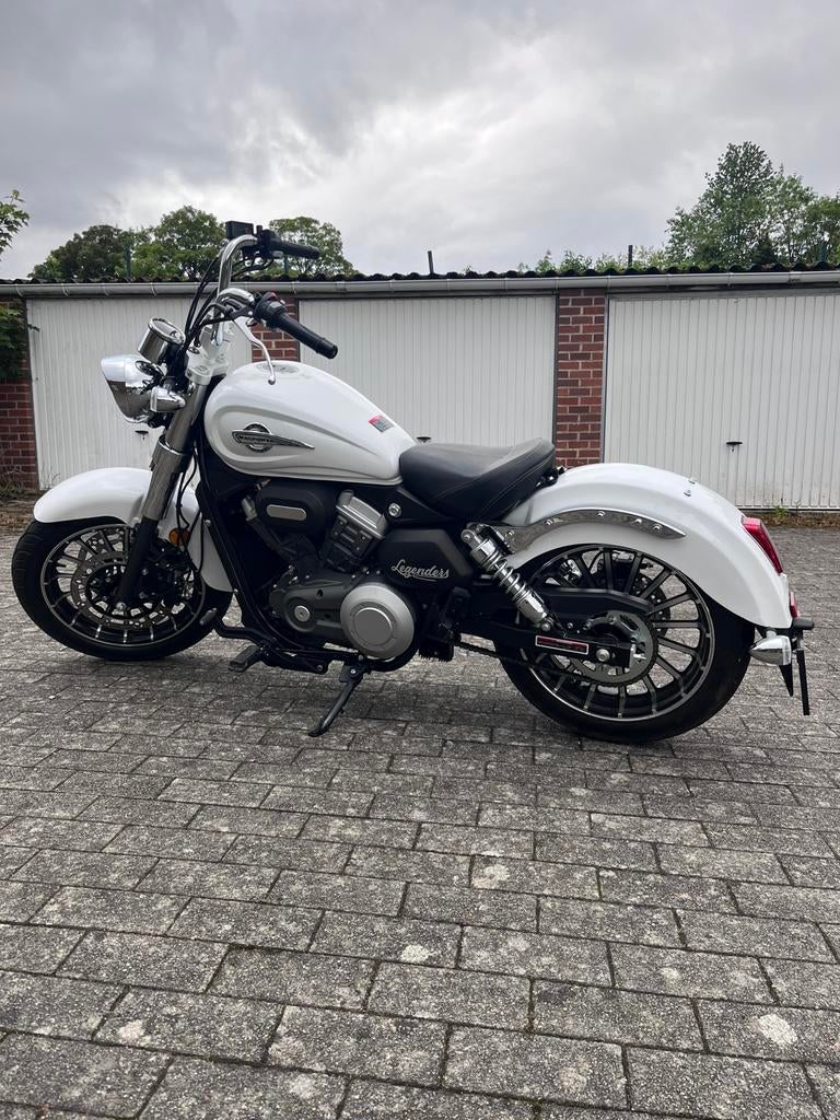 Magpower Legenders 125 (2023) - 339 km, Motoren, Motoren | Yamaha, Particulier, Toermotor, 11 kW of minder, 2 cilinders, Minimaal motorrijbewijs A1