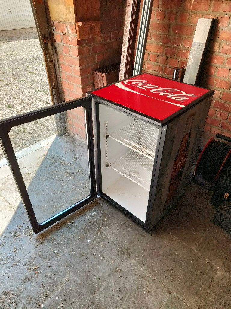 Coca Cola window cooler, Ophalen, Gebruikt, Zonder vriesvak