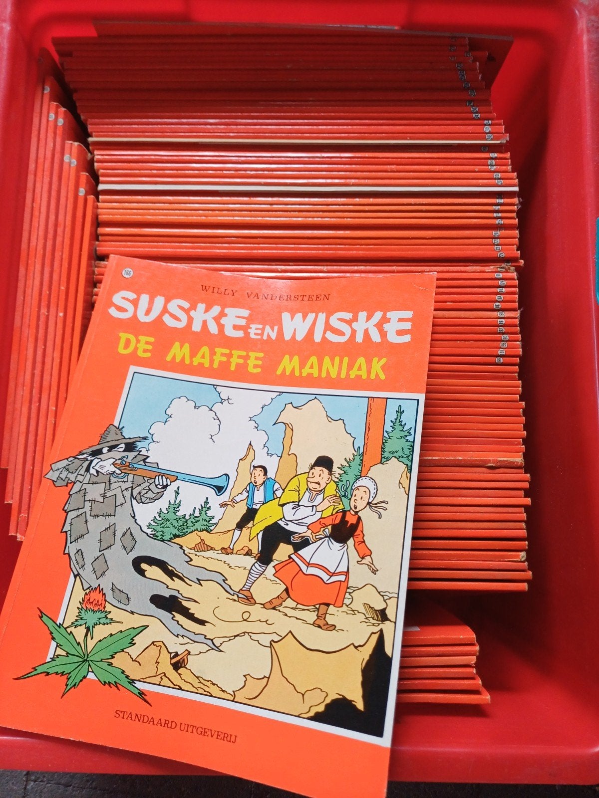Suske en Wiske 136 strips, Enlèvement