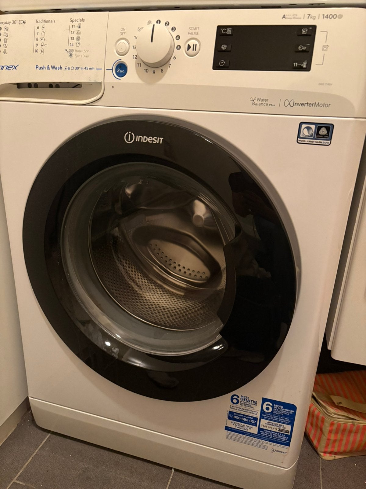 Machine à laver, Electroménager, 6 à 8 kg, Enlèvement, Utilisé, 1200 à 1600 tours