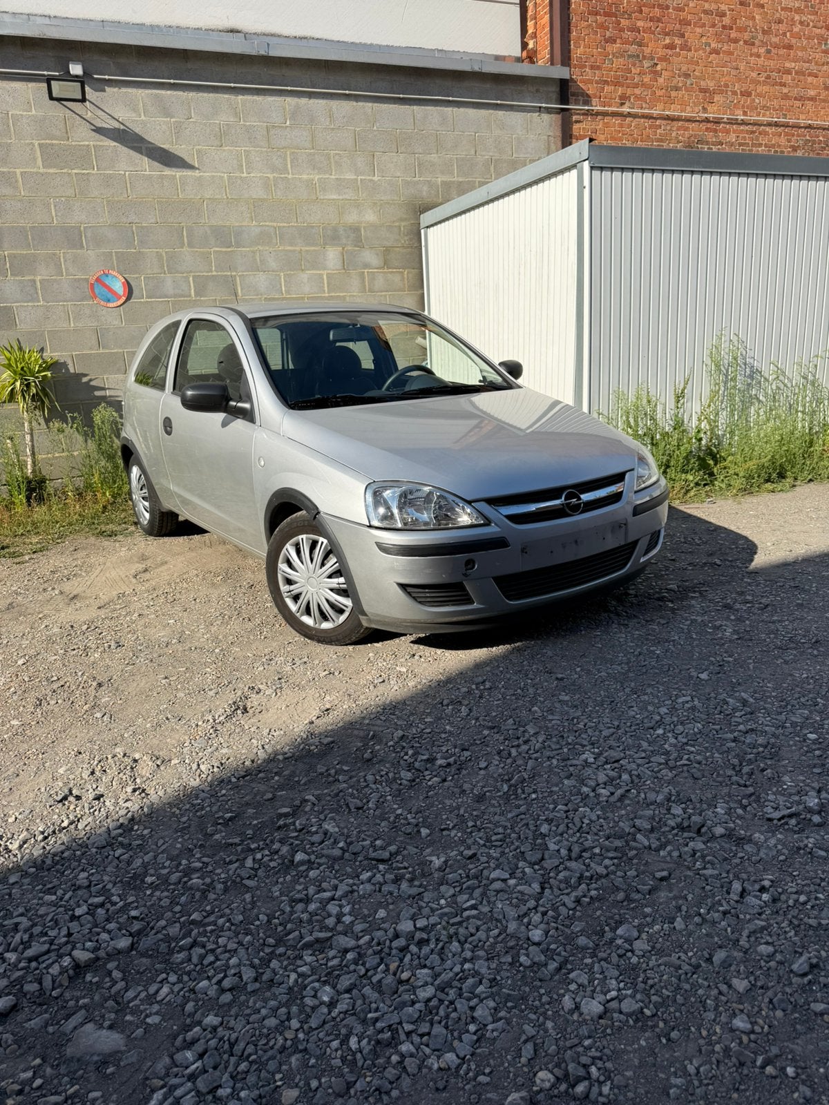 Opel corsa, Argent ou Gris, Achat, Boîte manuelle, Noir