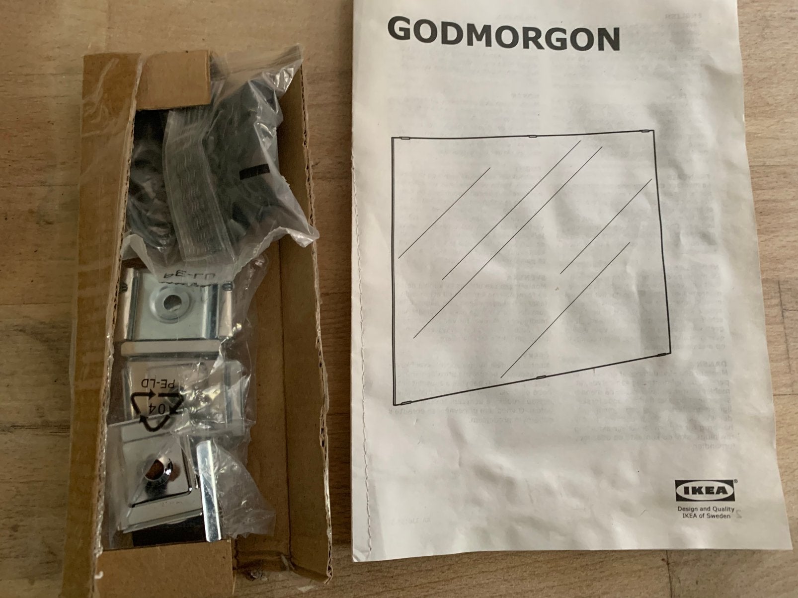 Gratis spiegel 96x100 cm, Huis en Inrichting, Ophalen, Zo goed als nieuw, IKEA