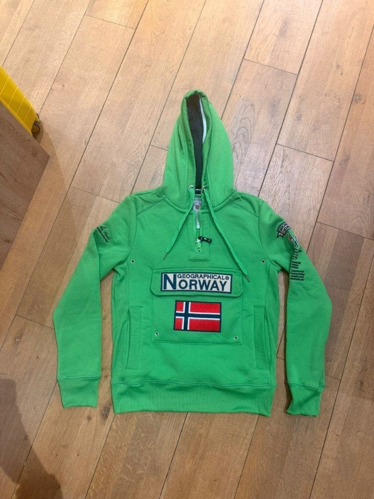 Gymclass sweat Geo Norway femme vert fluo, Kleding | Dames, Geographical Norway, Nieuw, Ophalen of Verzenden, Maat 36 (S)