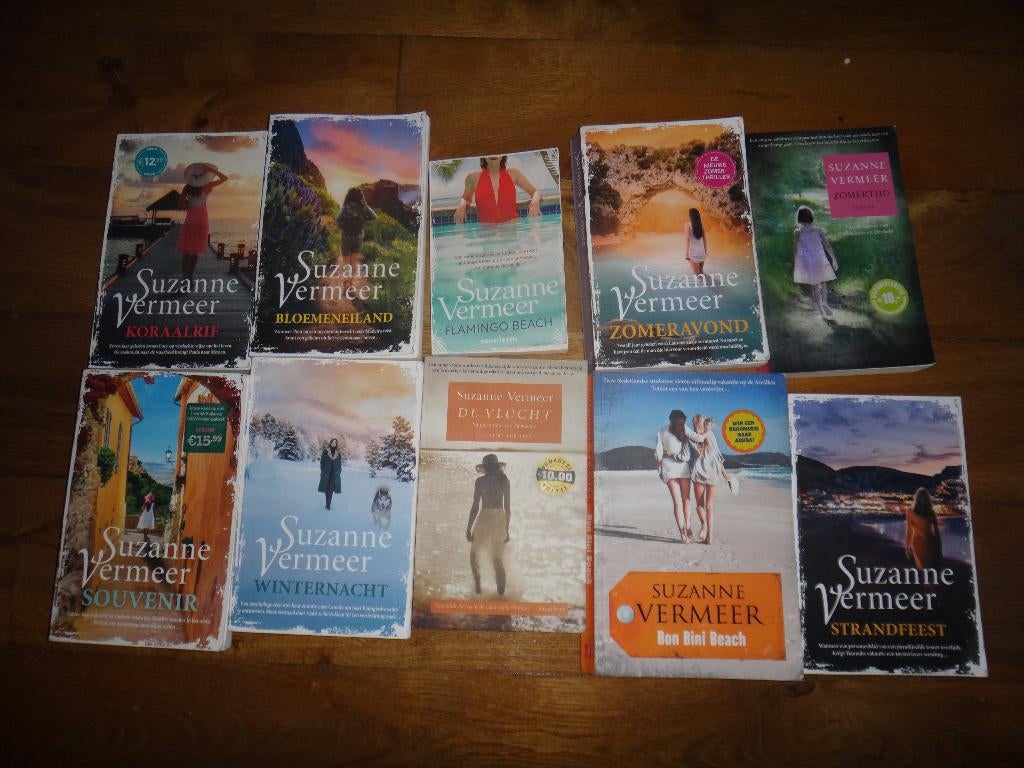 triller boeken, Suzanne Vermeer, Linde van Rijn enz, Ophalen of Verzenden, Zo goed als nieuw