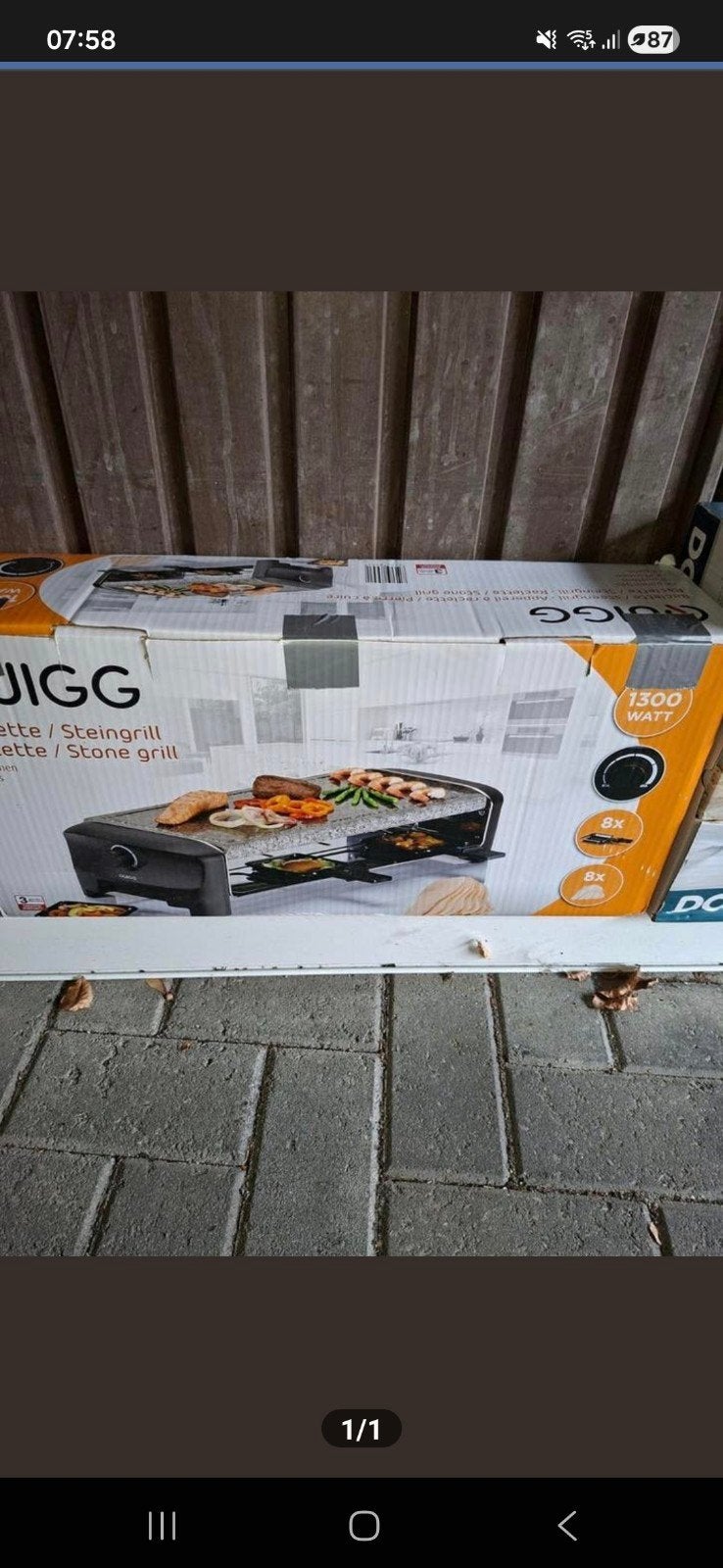 Steengrill, Ophalen