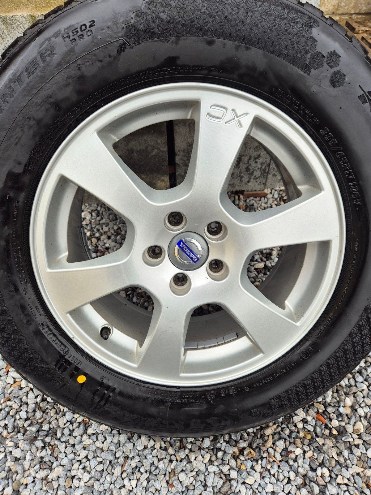 Jantes hiver Volvo XC40/60, Auto-onderdelen, Ophalen, Gebruikt, Velg(en), 17 inch