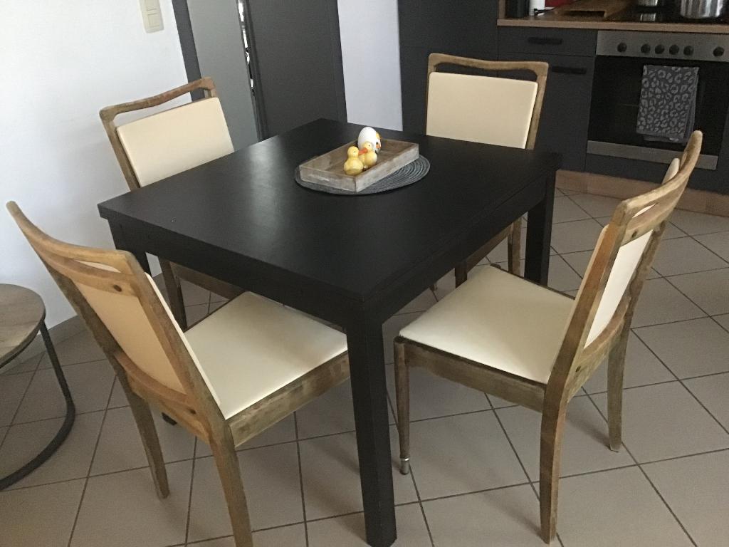 Lot de 6 chaises beiges style vintage pour 45€, Huis en Inrichting, Stoelen, Ophalen, Gebruikt, Overige kleuren, Vijf, Zes of meer stoelen