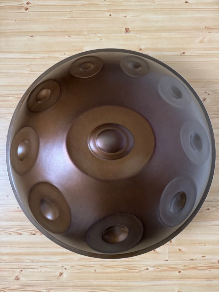 Handpan Ré kurde 12 notes, Enlèvement, Neuf, Percussion mélodique