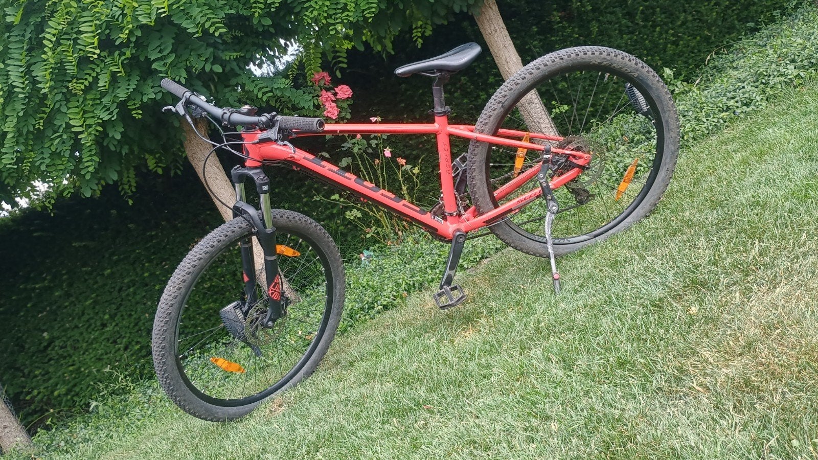 Fiets MTB Scott aspect 960 2x8 maat S, Fietsen en Brommers, Ophalen