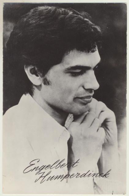 (m48) Engelbert Humperdinck, promotiefoto Muziek Parade, Envoi