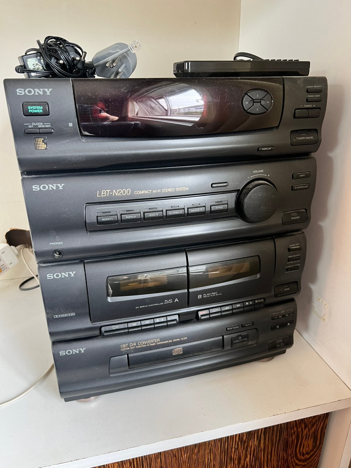 Sony midiketen, Deck cassettes ou Lecteur-enregistreur de cassettes, Enlèvement, Utilisé, Composants en vrac