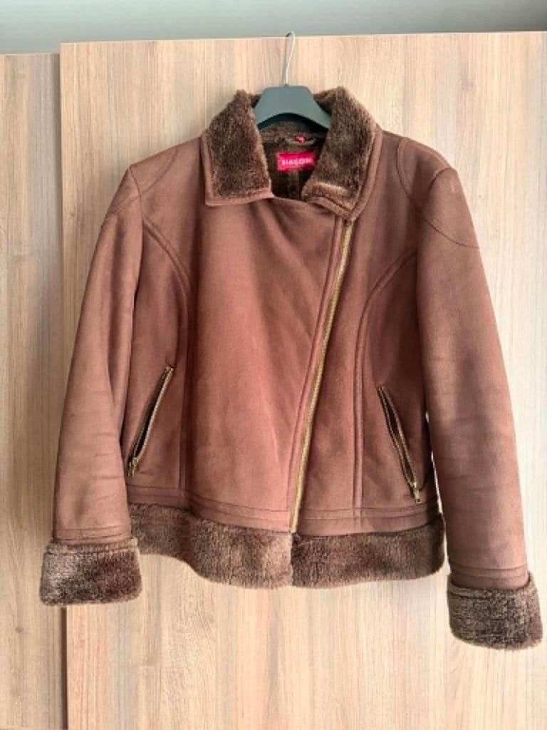 Faux Fur bruin damesjasje Biaggini, Vêtements | Femmes, Vestes | Hiver, Porté, Taille 46/48 (XL) ou plus grande, Brun, Enlèvement ou Envoi
