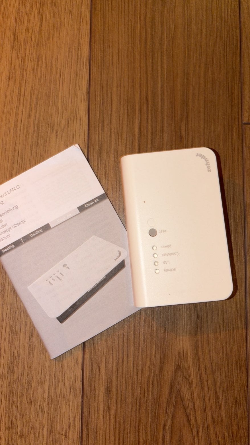 Zehnder ComfoConnect LAN C, Enlèvement ou Envoi