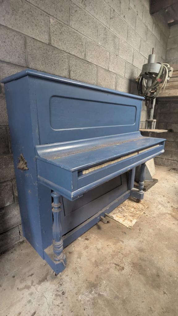 Te restaureren piano (montel paris), Ophalen, Gebruikt, Overige kleuren, Piano