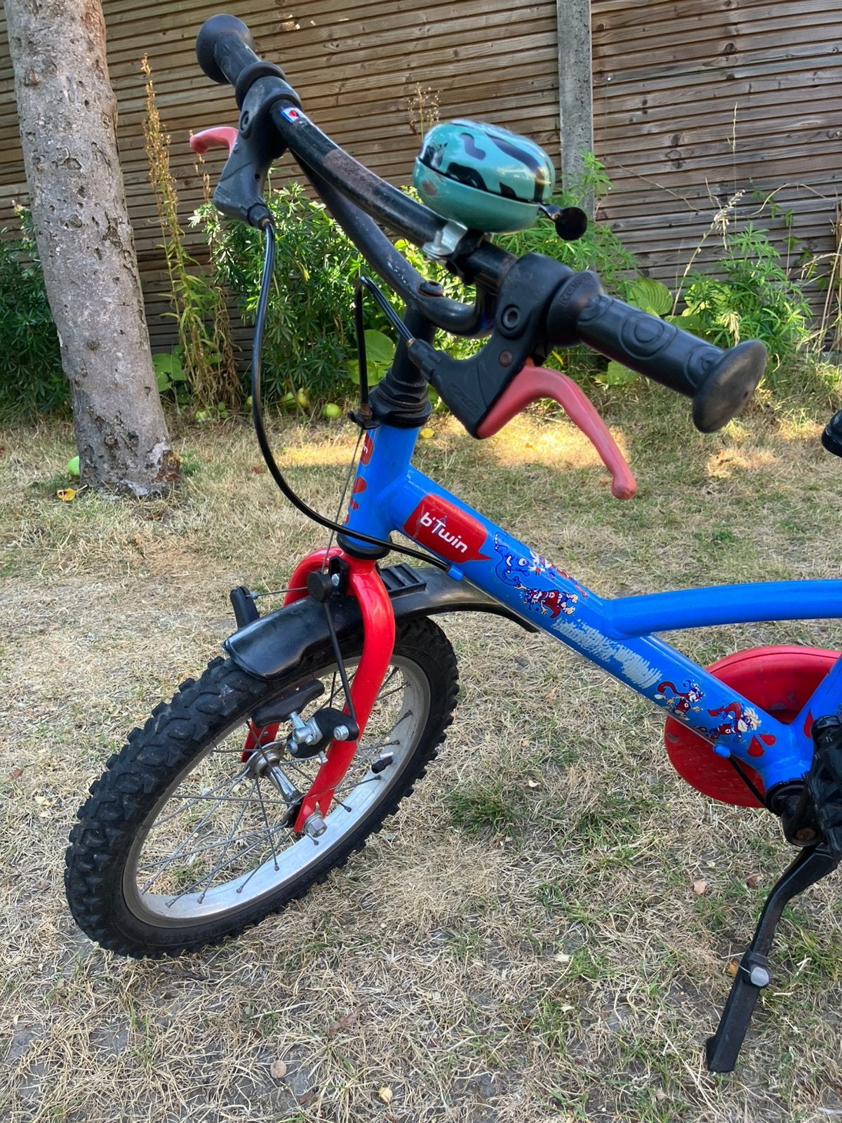 Kinderfiets 16 inch, Fietsen en Brommers, Fietsen | Crossfietsen en BMX, Ophalen, Staal, Velgrem, V-brakes