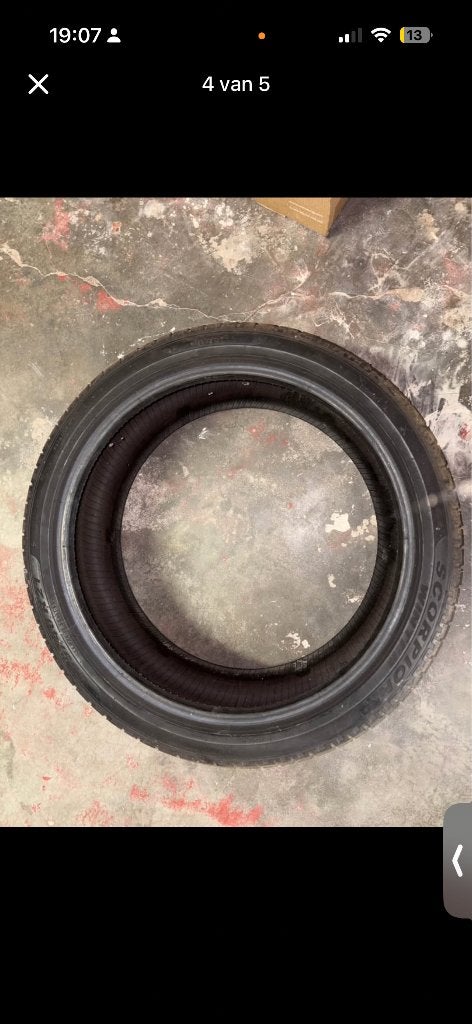 pirelli banden 255/40/21, Autos : Pièces & Accessoires, Enlèvement ou Envoi, Pneu(s)