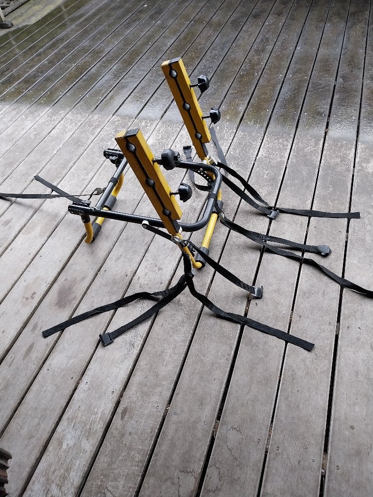 fietsendrager, Ophalen, 3 fietsen of meer, Zo goed als nieuw, Achterklepdrager