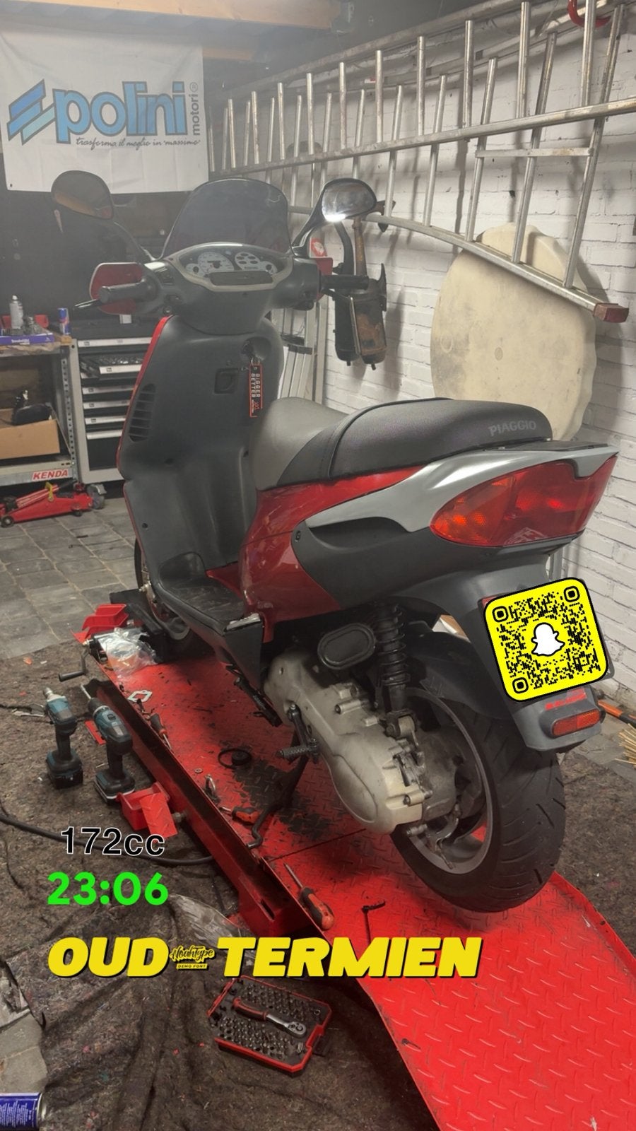 Piaggio skipper lx 172cc🇧🇪, 180 cm³, Scooter, Entreprise, Occasion