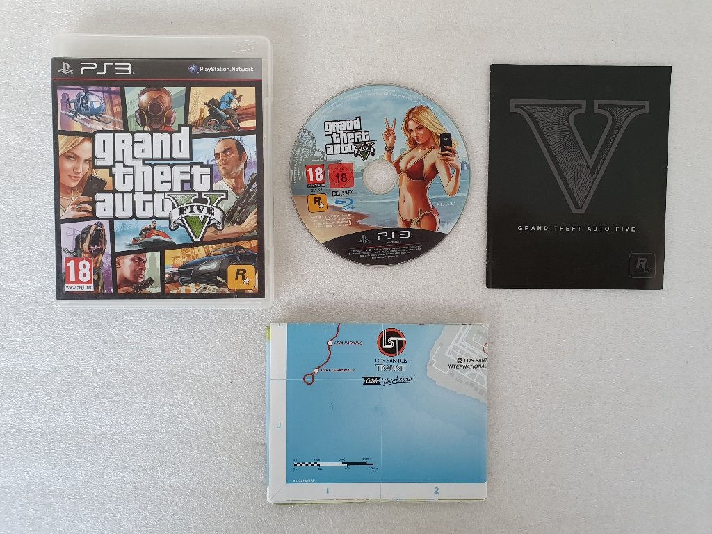 PS3: GTA V, Consoles de jeu & Jeux vidéo, Enlèvement ou Envoi, Utilisé