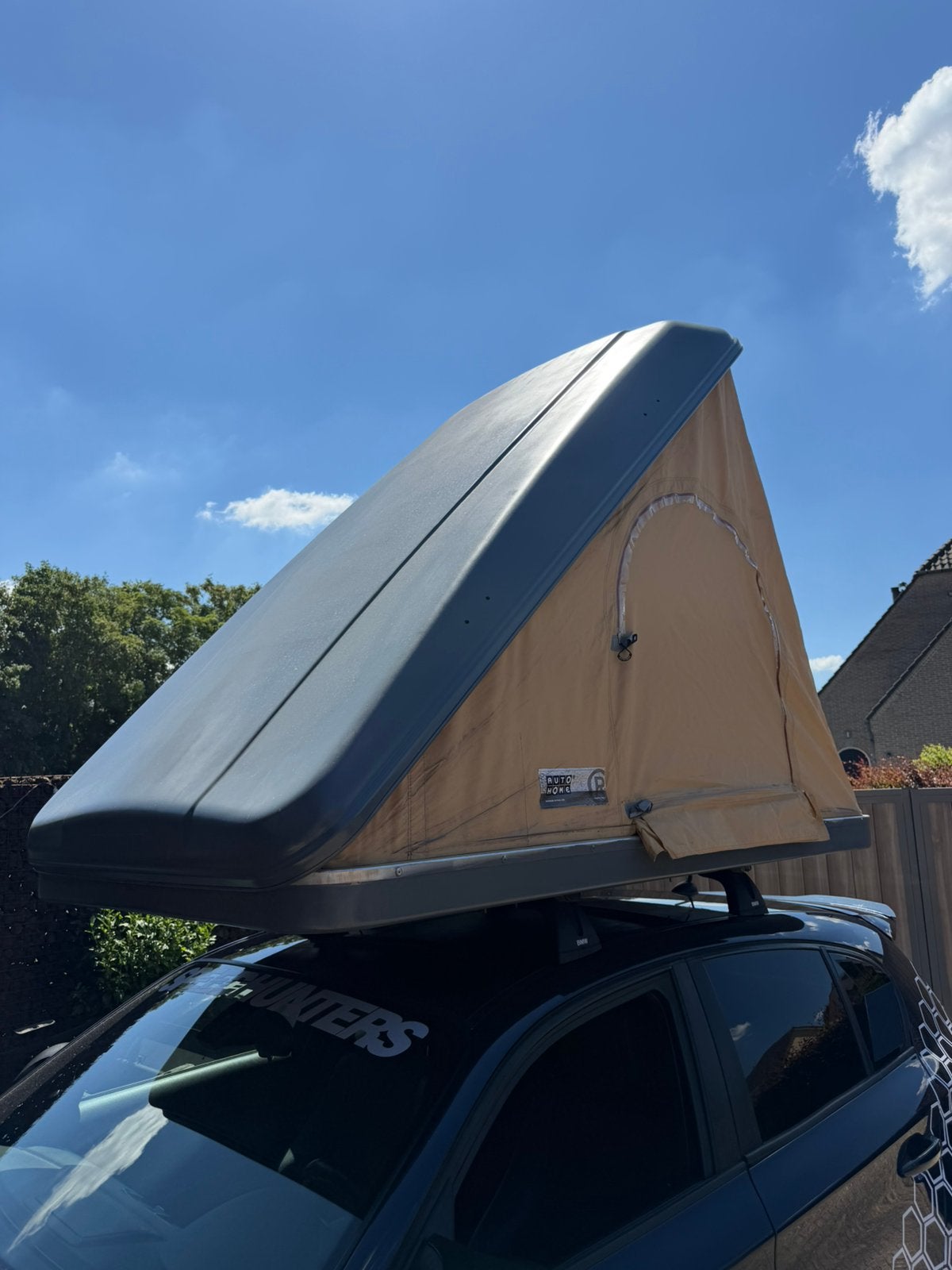 Dantent columbus auto home met voortent, Ophalen, Zo goed als nieuw, Tot en met 2