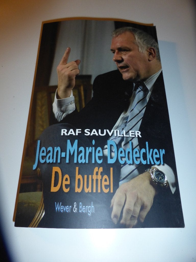 Nieuw boek: Jean-Marie Dedecker: De buffel, Nieuw, Ophalen of Verzenden, Politiek en Staatkunde, Raf Sauviller