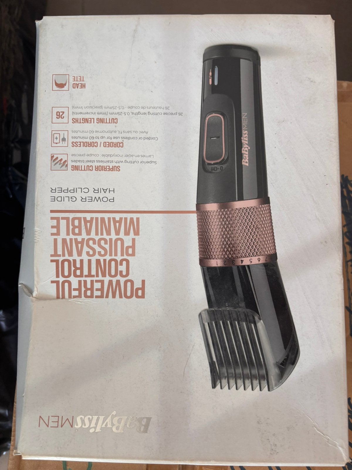 Babyliss Tondeuse, Ophalen, Nieuw, Overige typen