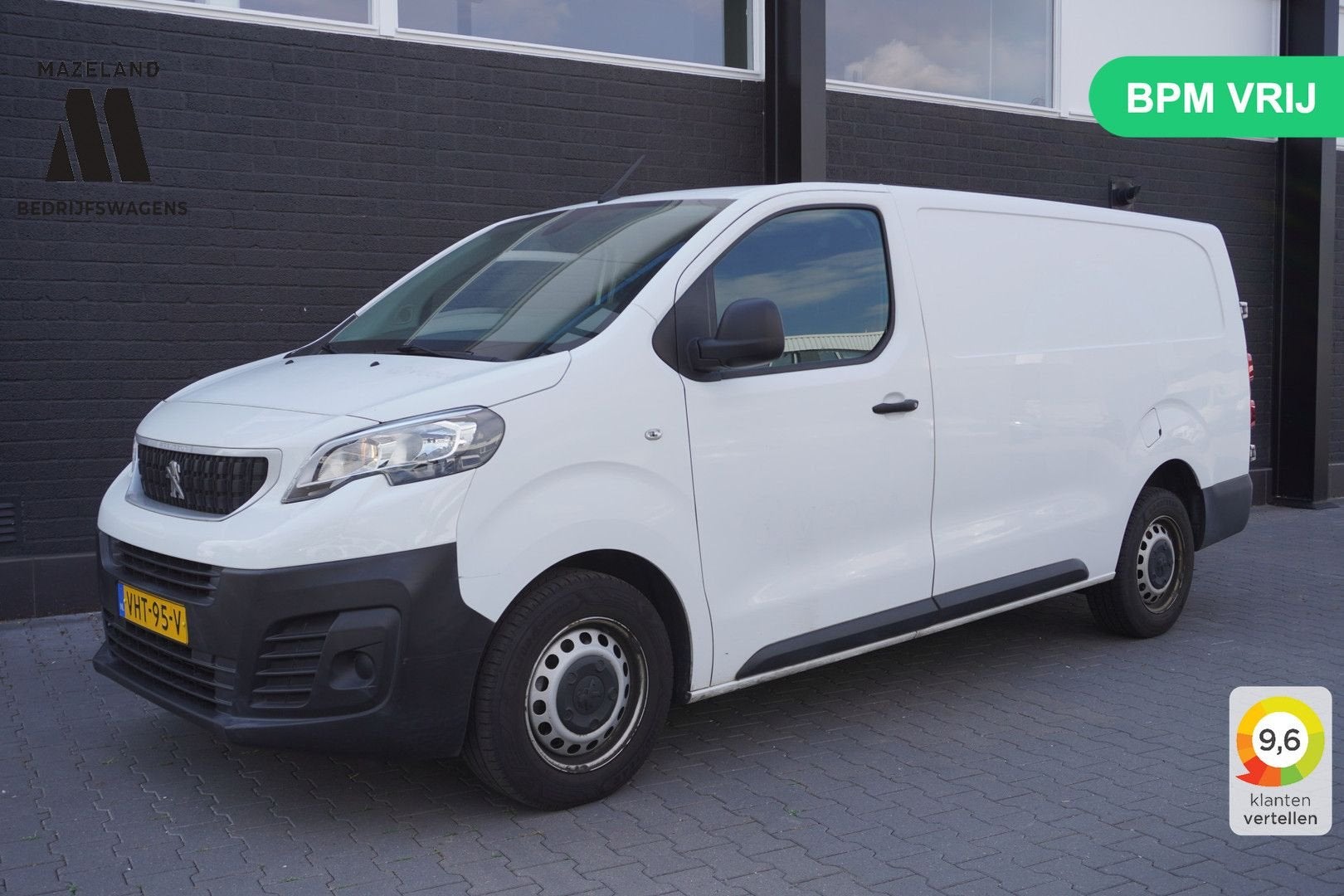 Peugeot Expert 1.5 BlueHDI L3 EURO 6 - Airco - Navi - Cruise, Auto's, Wit, Bedrijf, Parkeersensor, Onderhoudsboekje