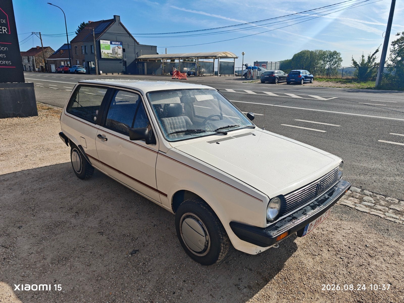 VW Polo 86c Steilheck, Auto's, Oldtimers, Voorwielaandrijving, 4 zetels, Stof, 29 kW