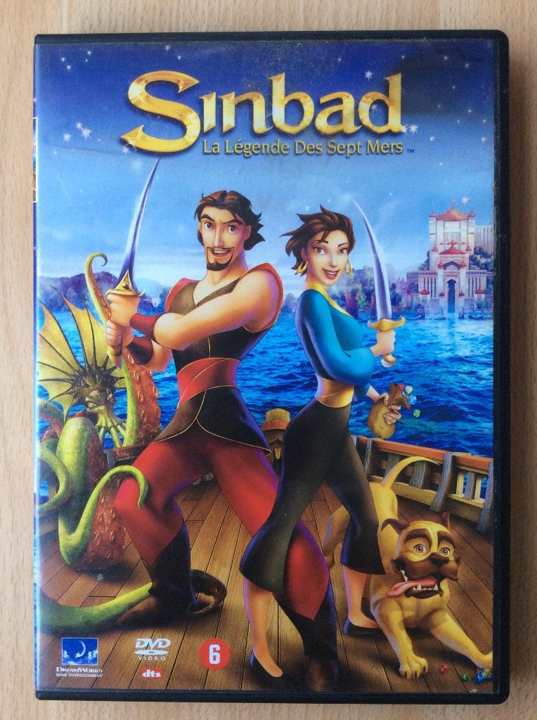 ZONDE. (DE LEGENDE VAN DE ZEVEN ZEEËN)., Cd's en Dvd's, Ophalen of Verzenden, Zo goed als nieuw, Tekenfilm
