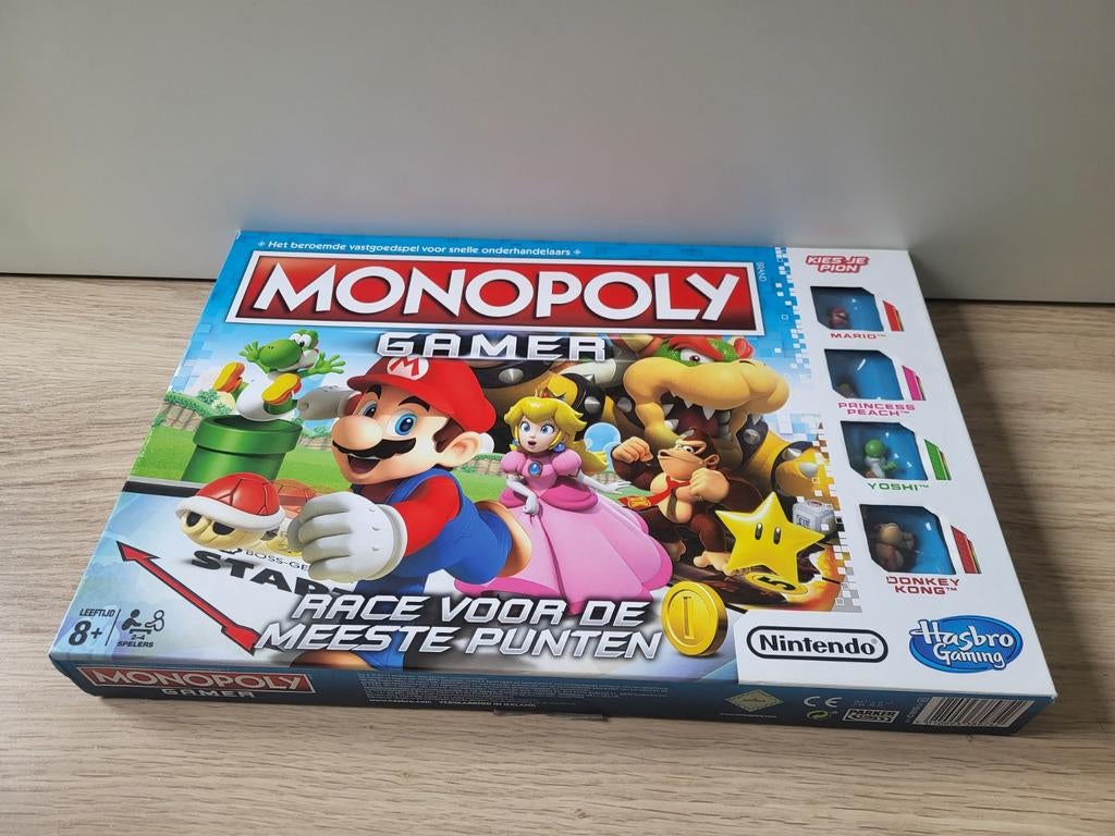 Monopoly Gamer - Super Mario, Hobby en Vrije tijd, Gezelschapsspellen | Bordspellen, Een of twee spelers, Ophalen of Verzenden