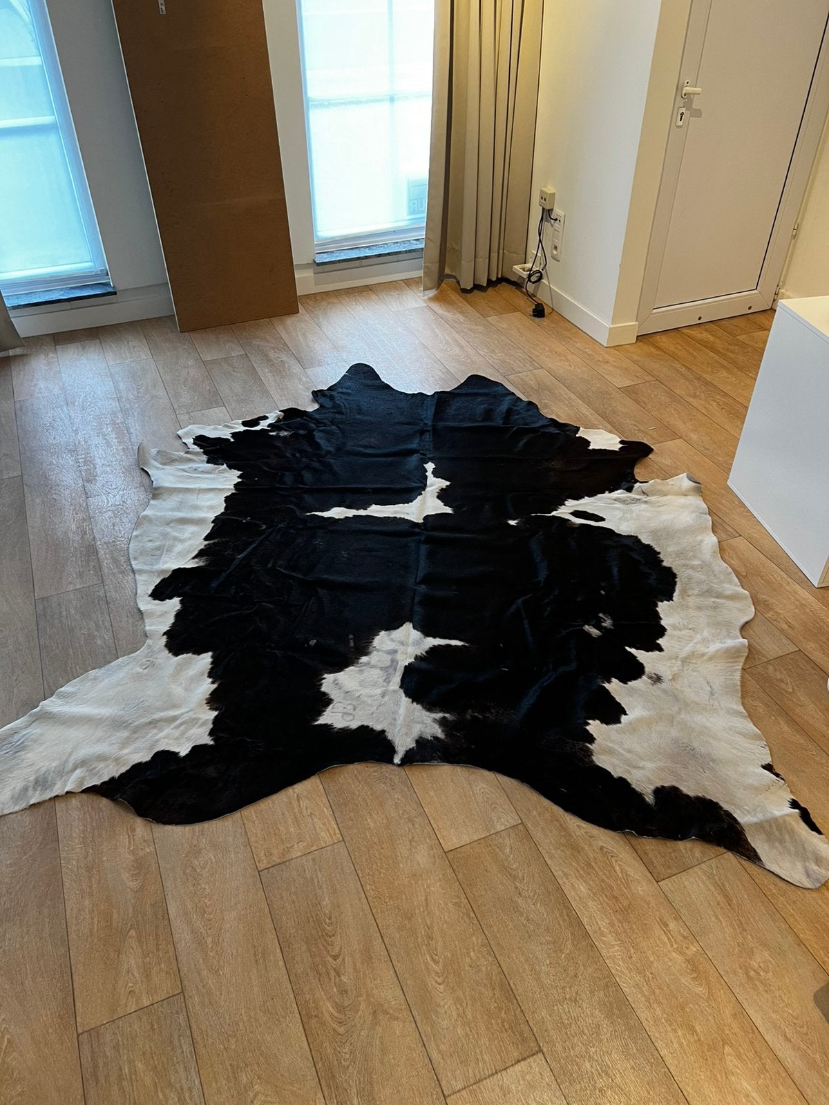 Koeien huid vloerkleed, Ophalen, Zo goed als nieuw