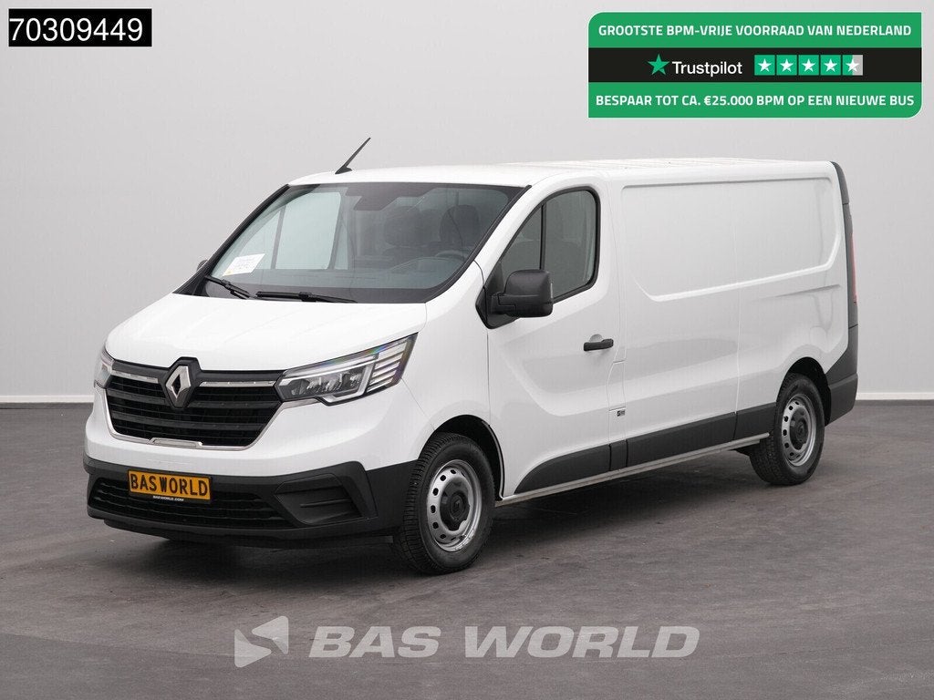 Renault Trafic 130pk L2H1 LED Navi Airco Cruise Camera Parke, Auto's, Gebruikt, Euro 6, 4 cilinders, Renault