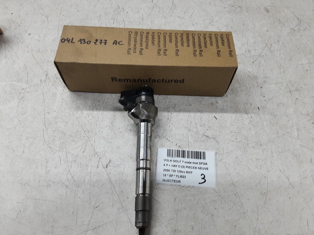 INJECTEUR Volkswagen Golf VII (AUA) (04L130277AC), Autos : Pièces & Accessoires, Volkswagen, Volkswagen AG, Utilisé, Kundenbetreuung@volkswagen.de