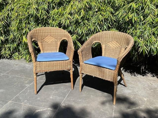 tuinstoelen, Tuin en Terras, Tuinstoelen, Ophalen, Gebruikt, Rotan, Stapelbaar