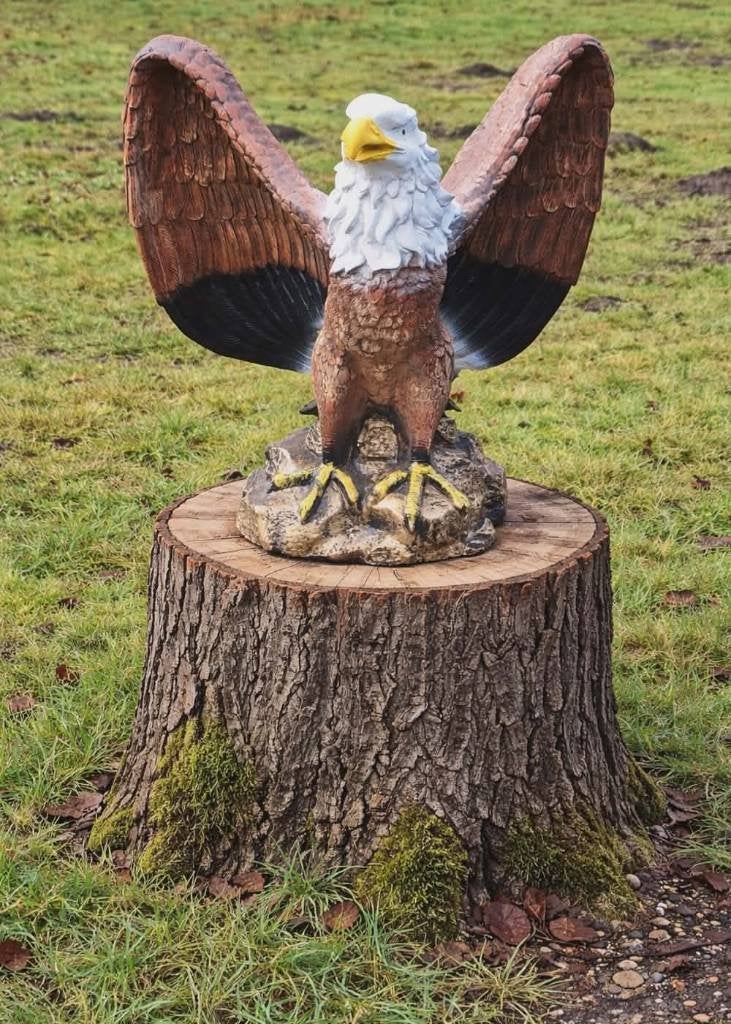 Pracht en groot kunststof beeld van een Arend, Bird, Eagle., Ophalen, Nieuw, Dier