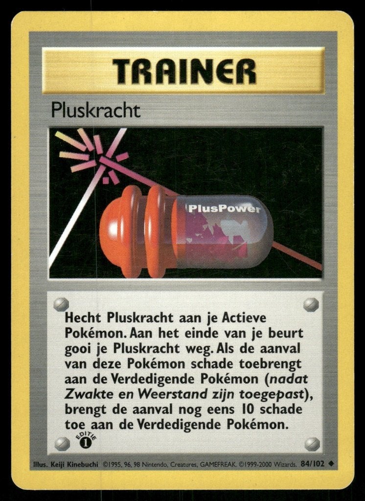 PlusPower 84/102 - Base (1st edition) (NL) (NM), Verzenden, Gebruikt