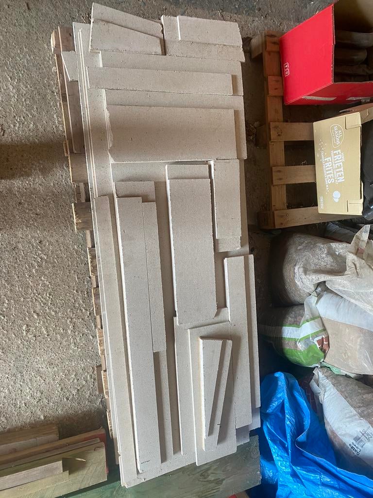 Fermacell vloerplaten (2,25 m2), Enlèvement, Comme neuf