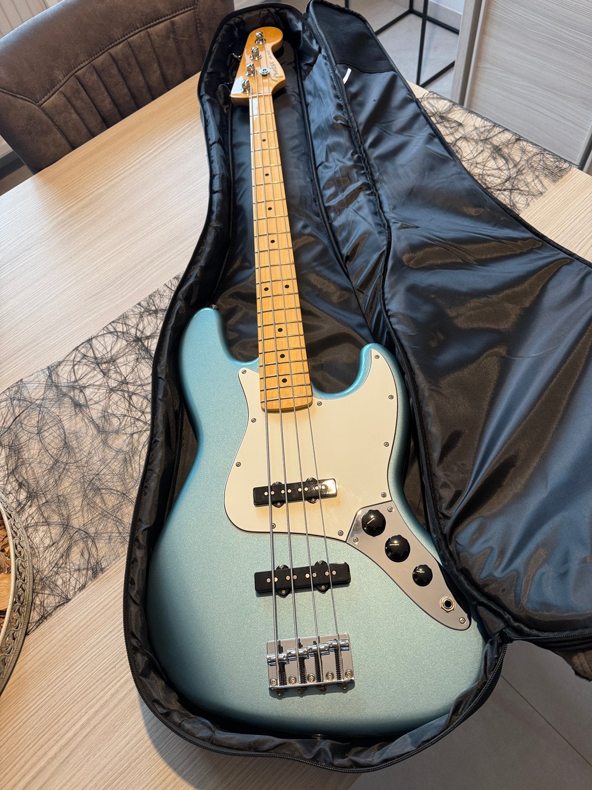 Fender Player Jazz Bass Tidepool + Hartke HD25, Musique & Instruments, Enlèvement, Fender