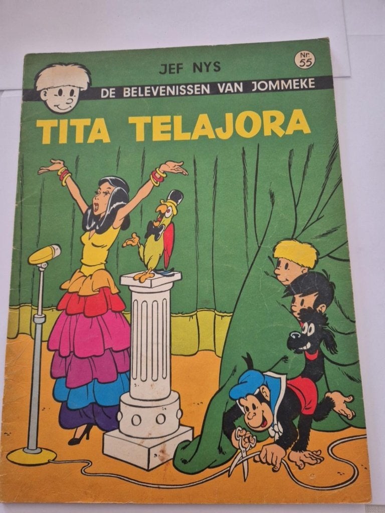 Jommeke nr. 55 – Tita Telajora, Une BD, Envoi, Utilisé