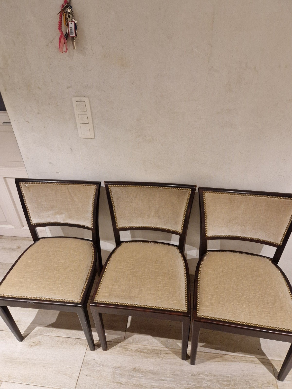 lot de trois ancienne chaises, Enlèvement, Trois