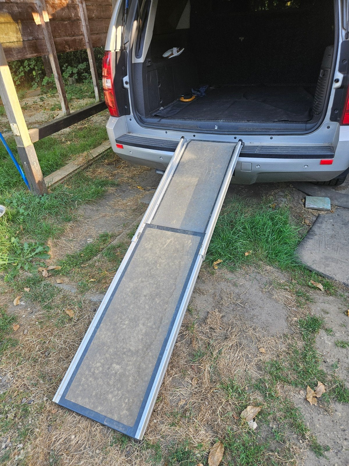 loopplank aluminium voor hond, Ophalen
