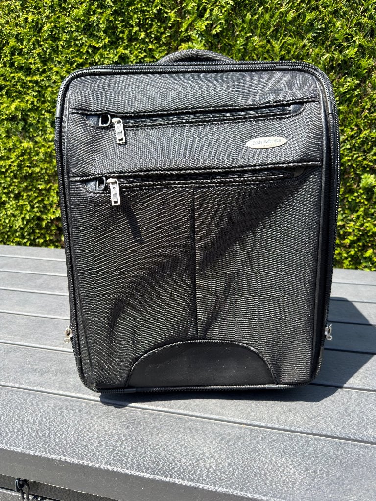 Samsonite Cabin Trolley, Handtassen en Accessoires, Koffers, Minder dan 50 cm, Zo goed als nieuw, Zacht kunststof, 35 tot 45 cm