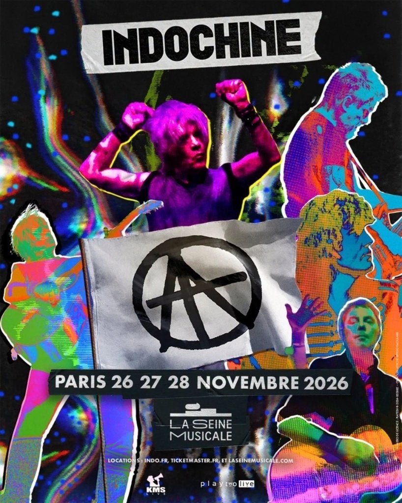 Places de concert INDOCHINE - Paris NOVEMBRE 2026, Tickets & Billets, Novembre