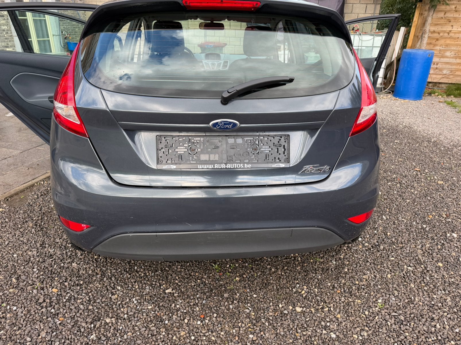 Ford fiesta 1,6 euro5 diesel heel zuinig, Auto's, Voorwielaandrijving, Euro 5, Stof, 1599 cc