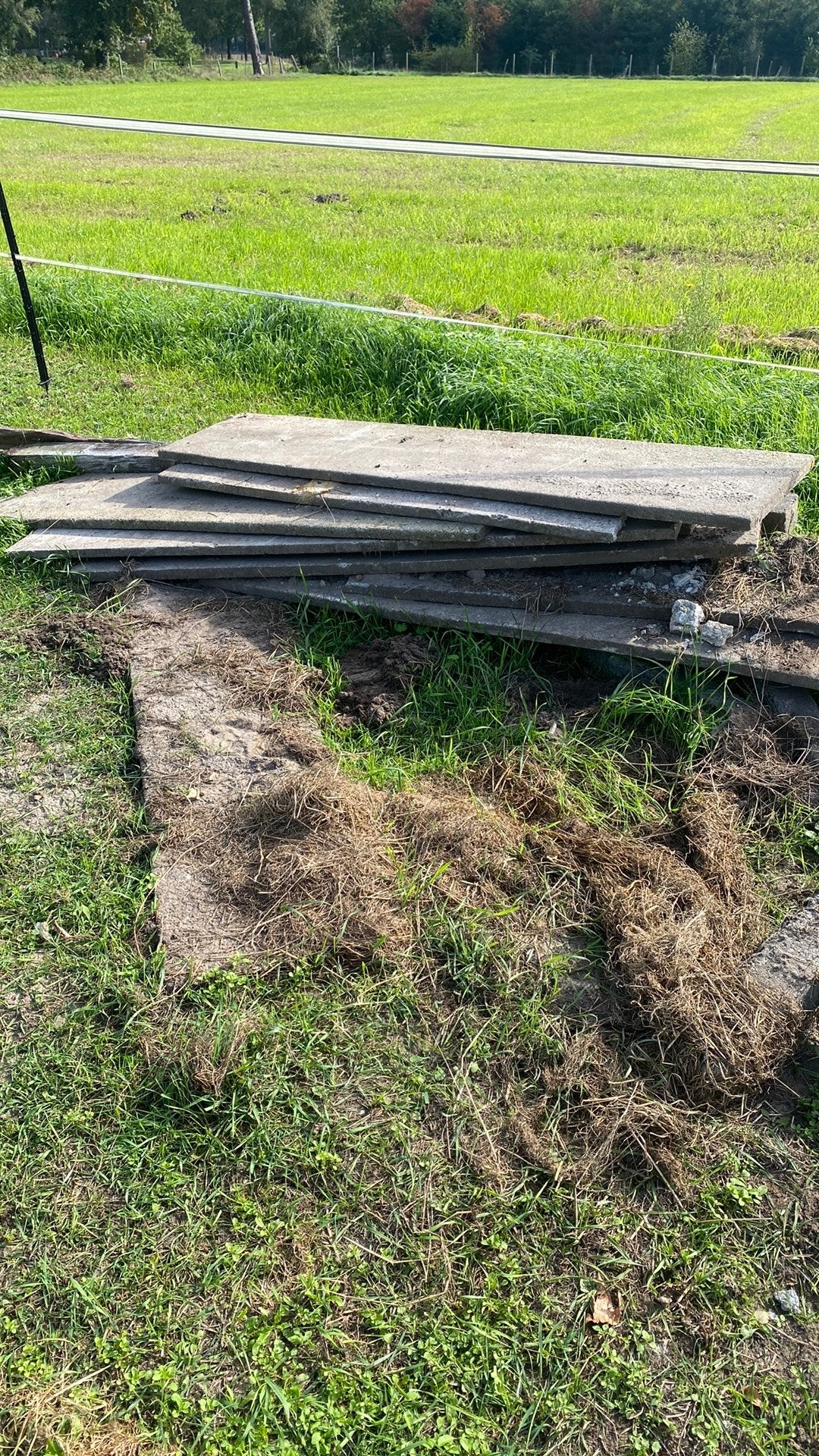 Betonplaten, Tuin en Terras, Ophalen, Zo goed als nieuw