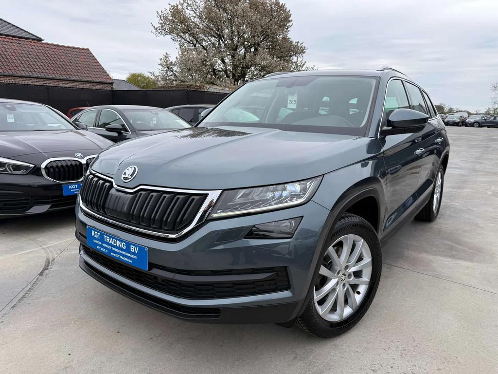 Skoda Kodiaq 1.4 TSI 4X4 NAVI LEDER CAMERA XENON CARPLAY LED, Autos, 1395 cm³, Argent ou Gris, Achat, Entreprise