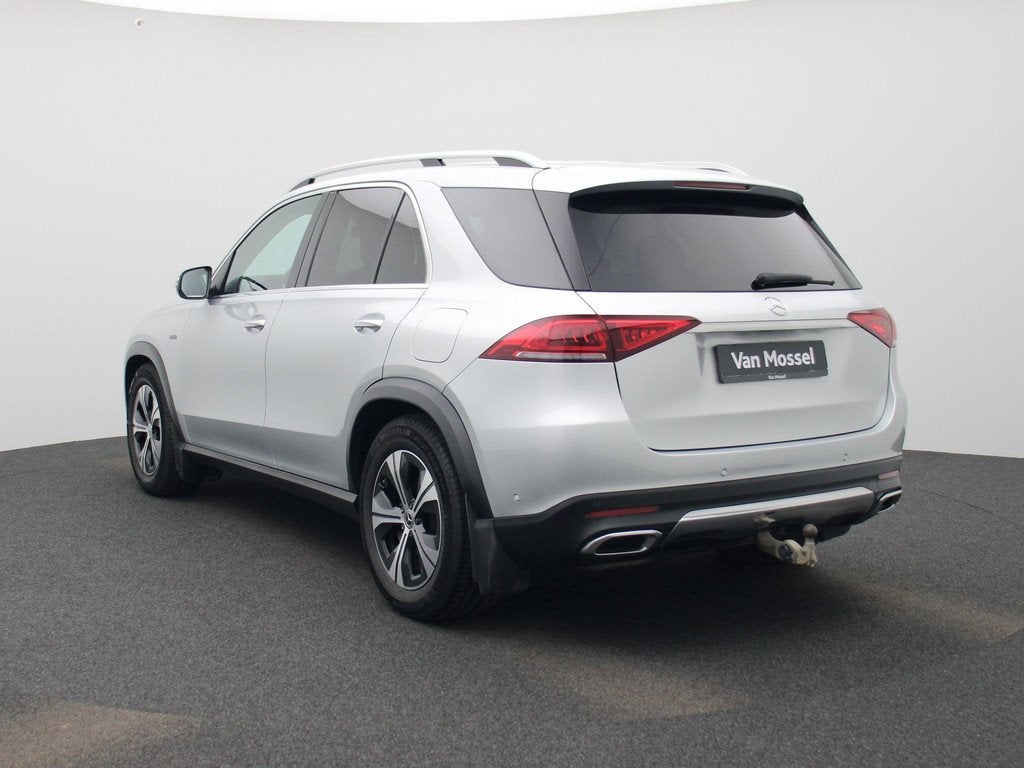 Mercedes-Benz GLE 350 de Business Solution + LEDER + TREKHAA, Auto's, Mercedes-Benz, Stof, Zwart, 4 cilinders, GLE