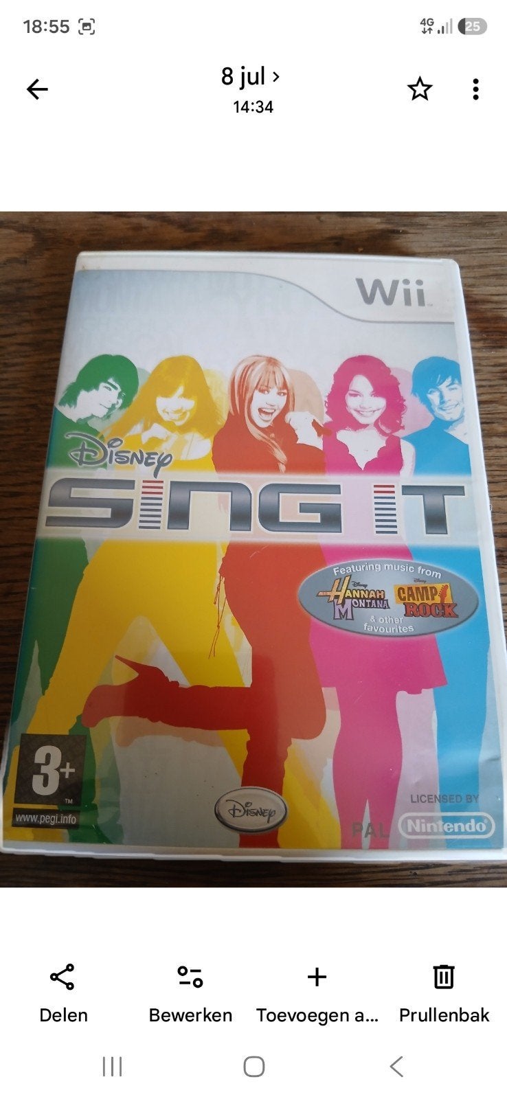 Wii sing it, Games en Spelcomputers, Online, Muziek, Ophalen of Verzenden, Zo goed als nieuw