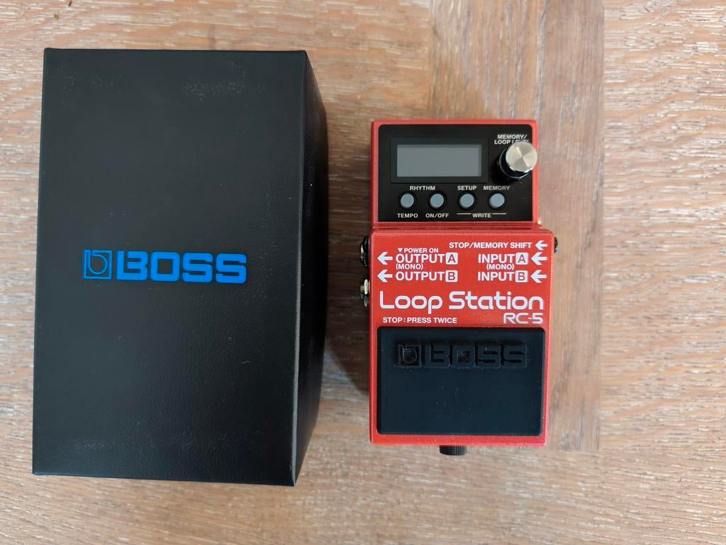 Boss RC 5 Loop Station, Enlèvement